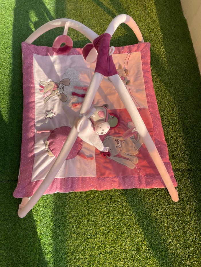 Tapis d’eveil rose