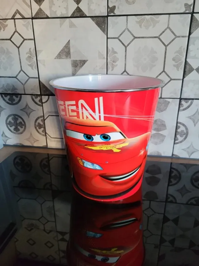 Grande poubelle cars disney - photo numéro 4