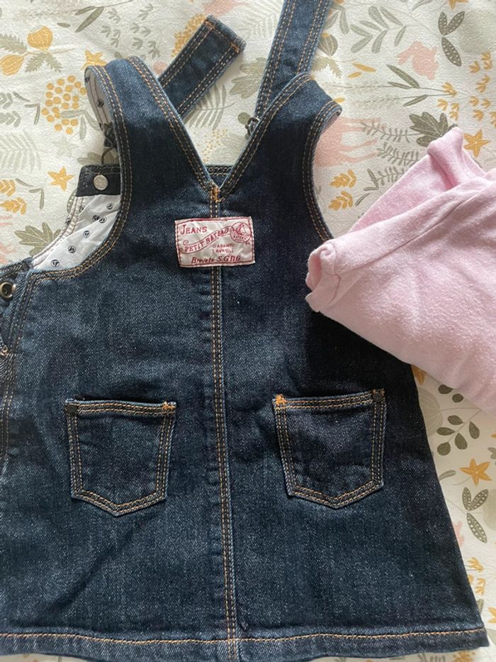 Ensemble robe salopette et gilet Petit Bateau - photo numéro 4