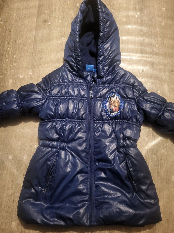 Manteau reine des neige 3 ans