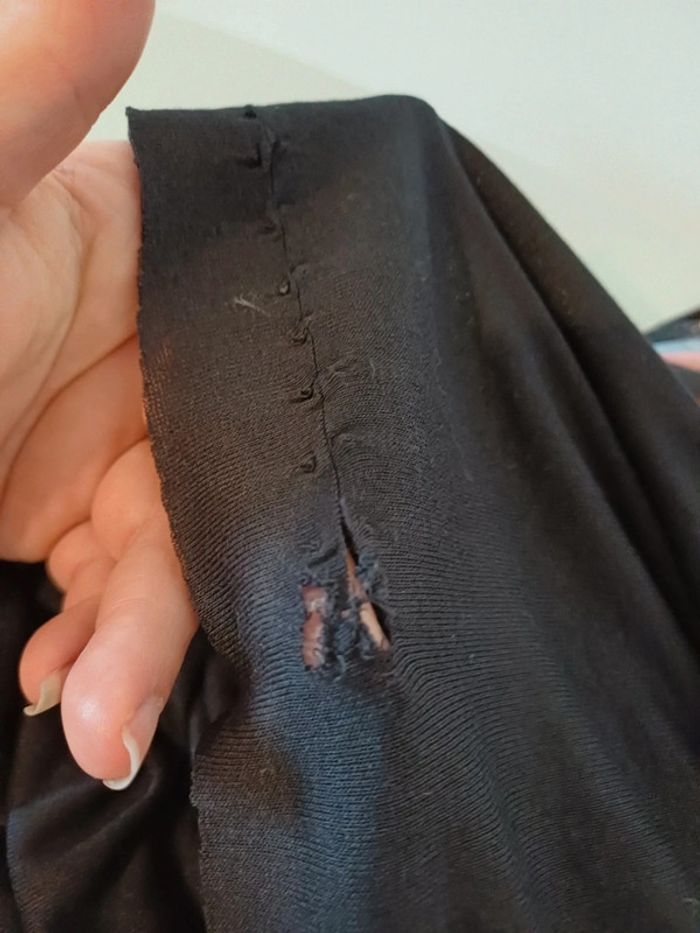 Robe fluide à motifs Number One taille S 36 - photo numéro 7