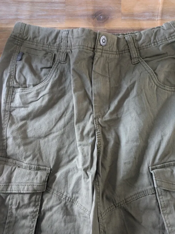 Pantalon cargo kaki - photo numéro 5