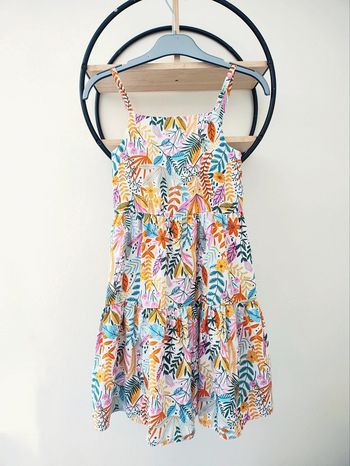 6 ans robe été mi hauteur