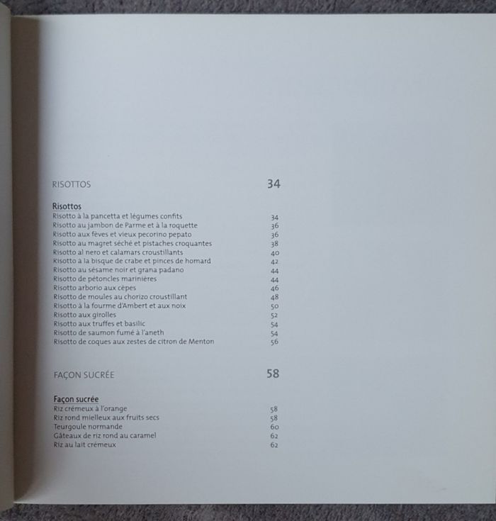 Petit Livre de Recettes illustré "Riz, Risottos, Etc" / Éd. First - photo numéro 4