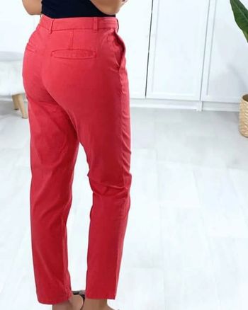 Pantalon Chino rouge