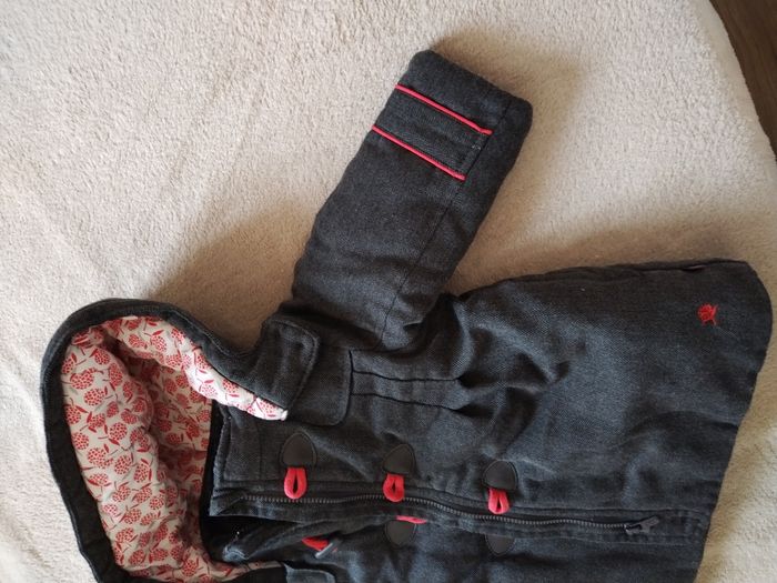 Manteau bébé fille 6 mois Obaïbi - photo numéro 2