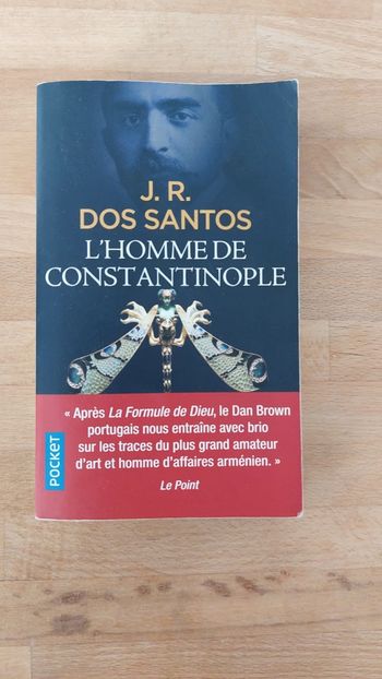 Roman poche L'homme de Constantinople - J.R Dos Santos - Excellent état