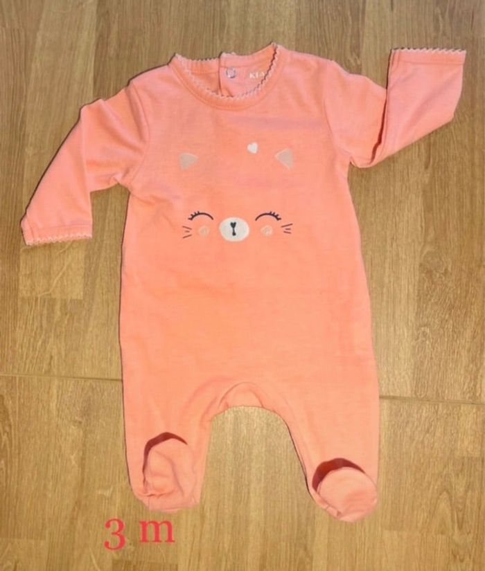 Pyjama Grenouillère Léger 1 Mois Kiabi