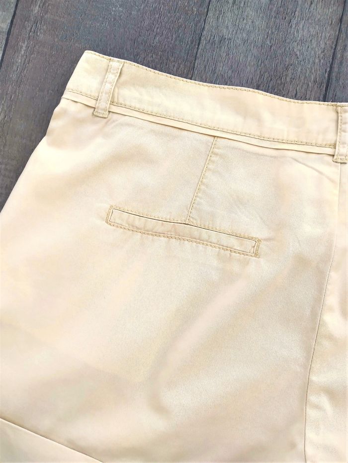 Short à revers jaune clair - Camaïeu - photo numéro 7