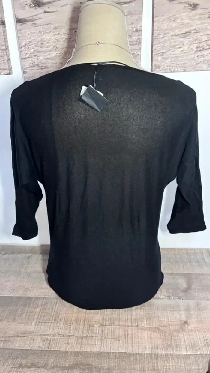 💕 blouse manche 3/4 taille 34 XS 36 s #123 #undeuxtrois #un1deux2trois3 - photo numéro 10