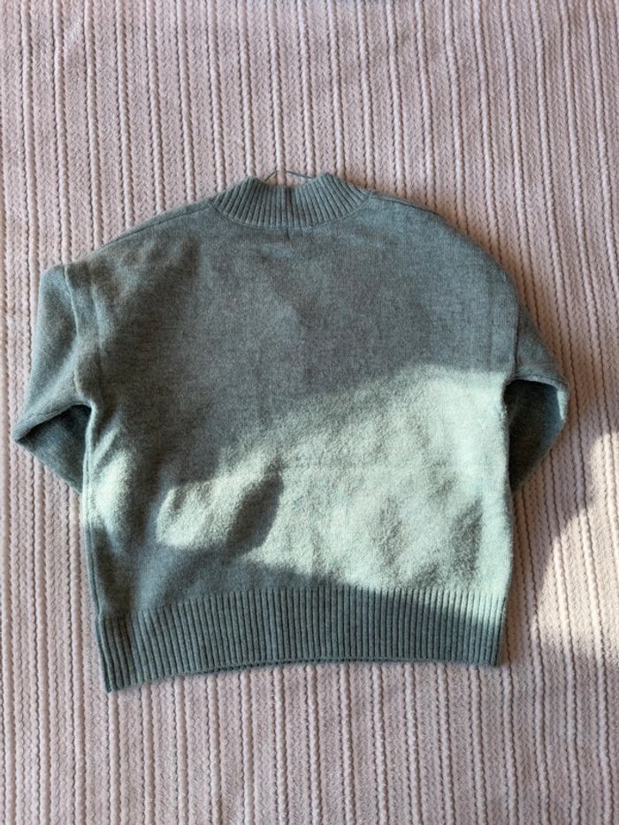 Pull vert menthe / Taille M - photo numéro 2