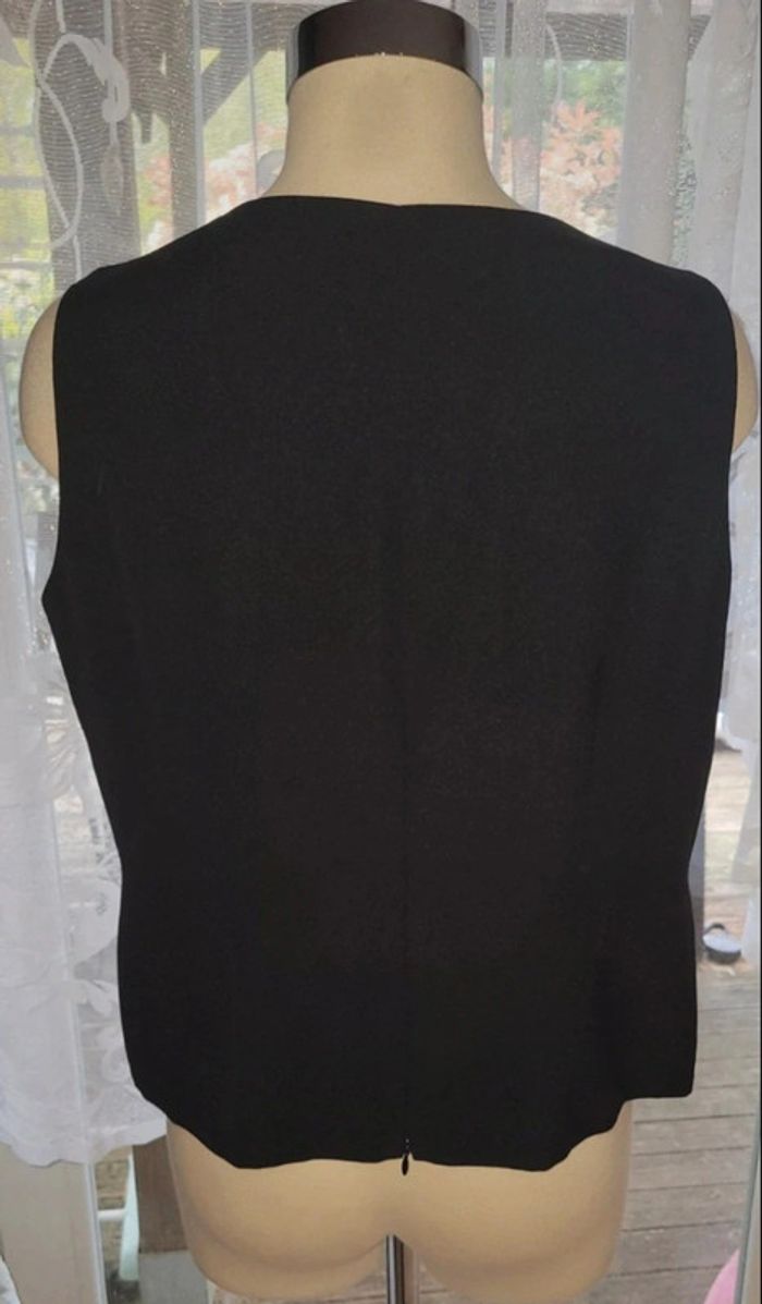 Tee-shirt a strass fermeture zippée dos 40 - photo numéro 3