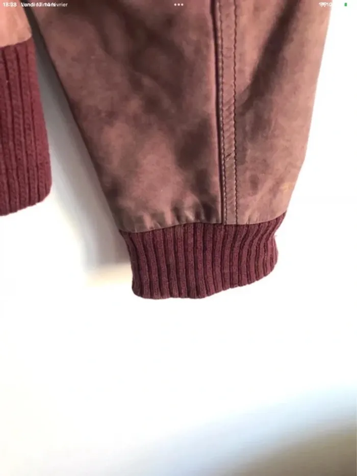 Veste en cuir Bershka taille 40 - photo numéro 12