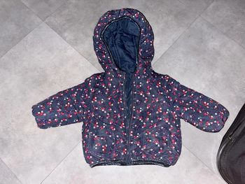 Doudoune bébé réversible