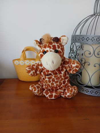 Doudou-Marionnette Petite Girafe *Histoire d'ours