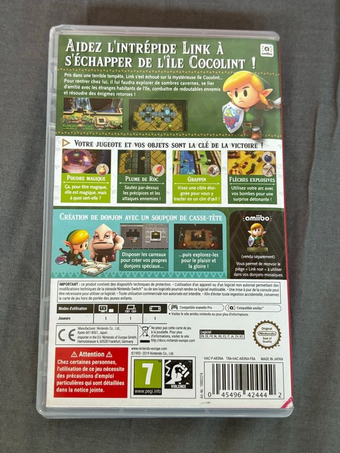 Zelda link’s awakening switch - photo numéro 3