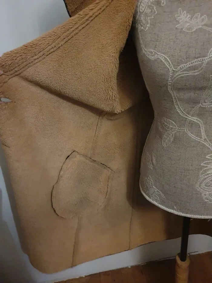 Long manteau chaud et doux NafNaf - photo numéro 10