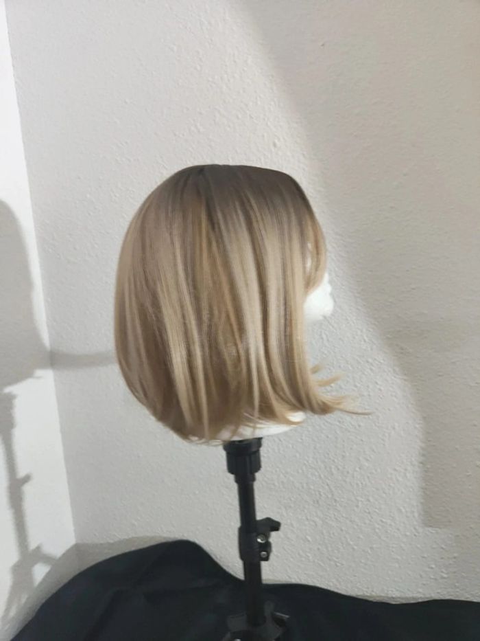 🎀 Promo 🎀 Perruque Naturelle Blond Ombré Glamour - photo numéro 17
