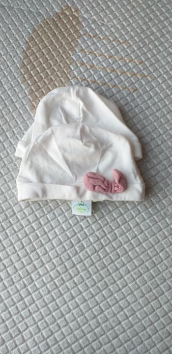 Lot de 2 bonnets
