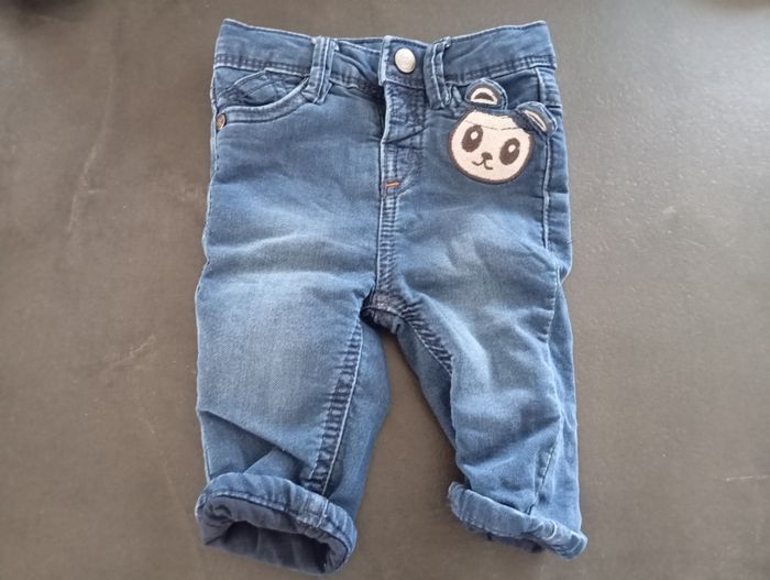Lot de pantalons bébé 3 mois - photo numéro 2
