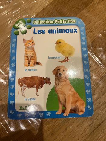 Livre les animaux 12-18 mois