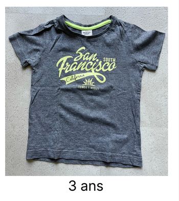 Tee-shirt 3 ans