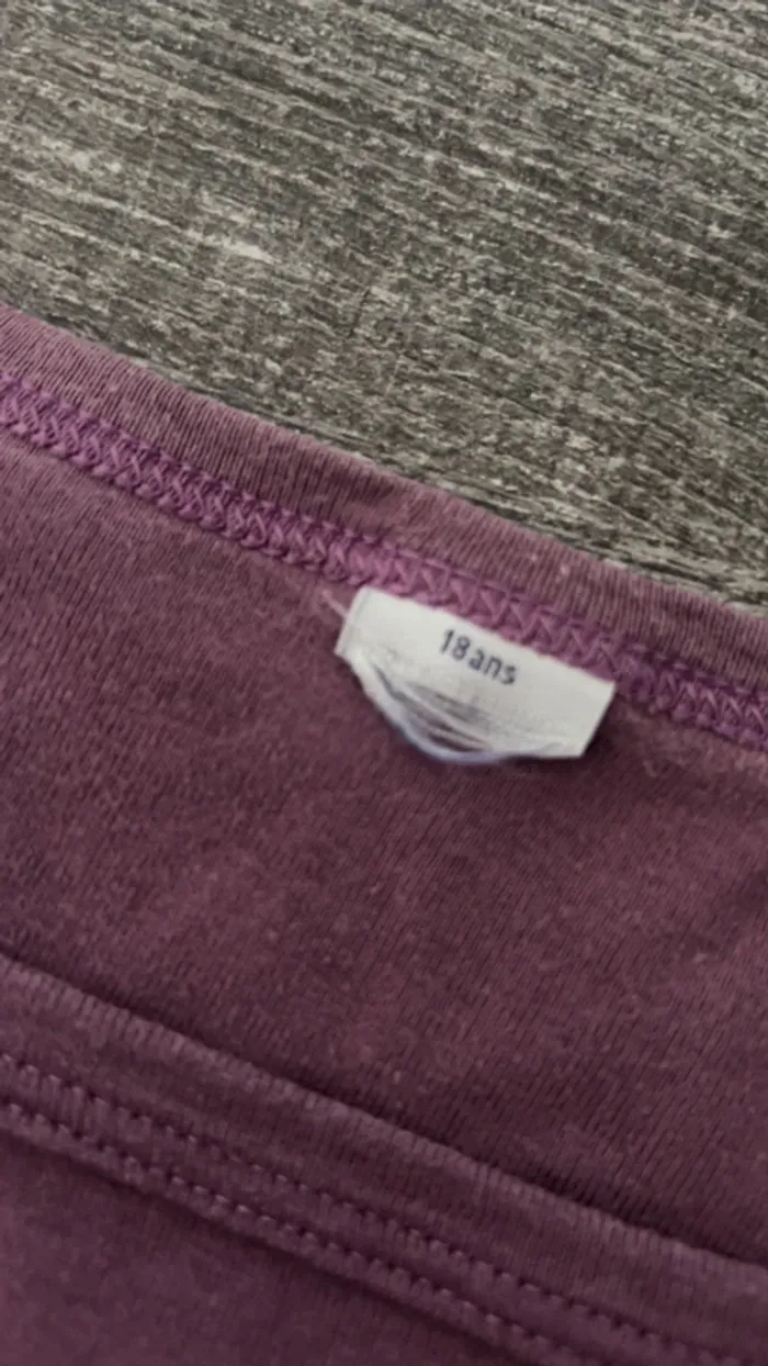 Débardeur violet - photo numéro 2