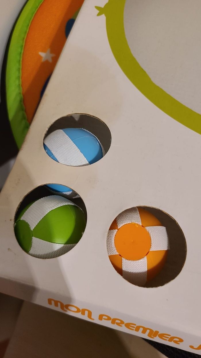 Jeu Cible enfant + balles scratch - photo numéro 3