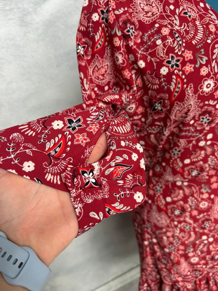 Robe portefeuille mi-longue - photo numéro 4