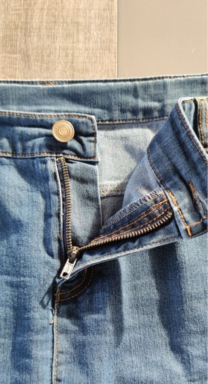 Jupe en jean femme taille 50 Kiabi bleu - Très bon état (Grande taille) - photo numéro 5