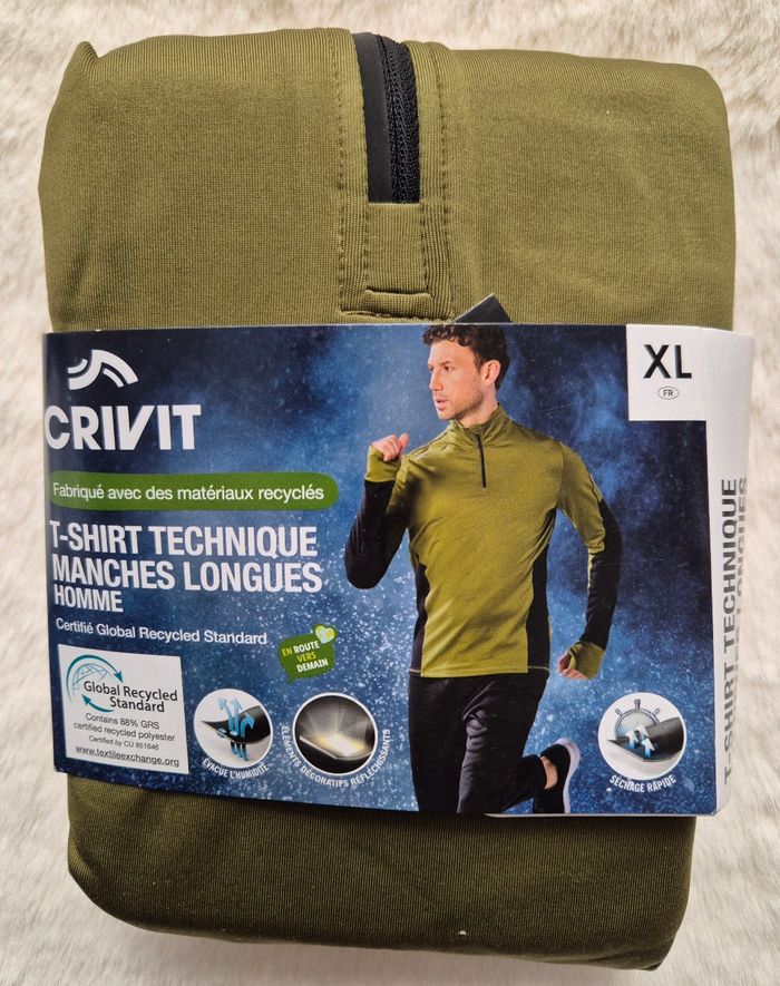 T-shirt technique manches longues