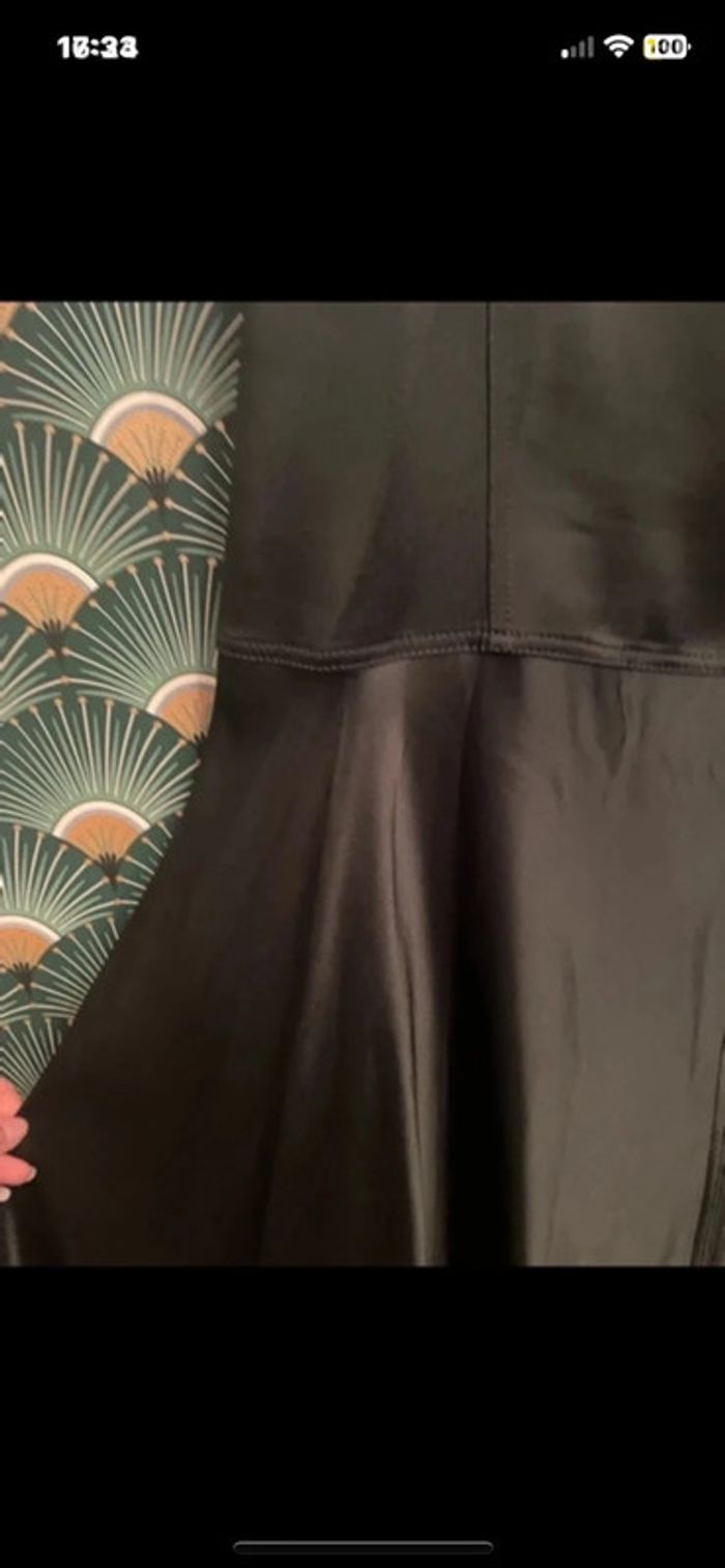 Sublime robe de qualité en satin, très épais, taille XL, 42 - photo numéro 3