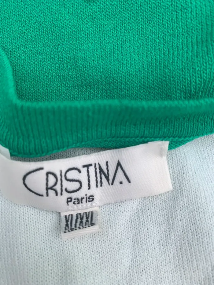 Pull fin Cristina manches courtes taille XL/XXL - photo numéro 7