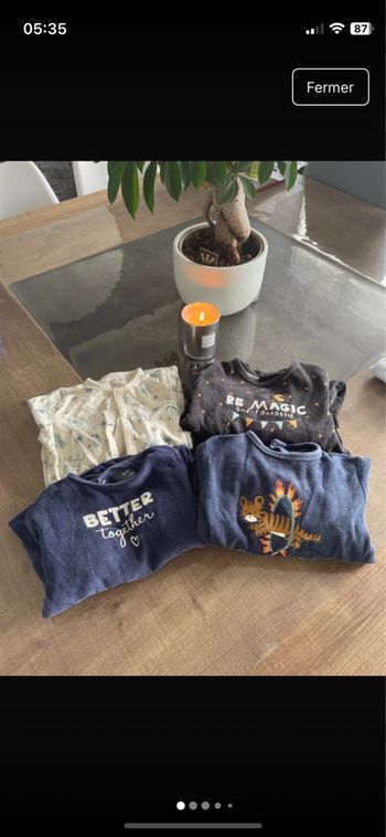 Lot 4 pyjamas