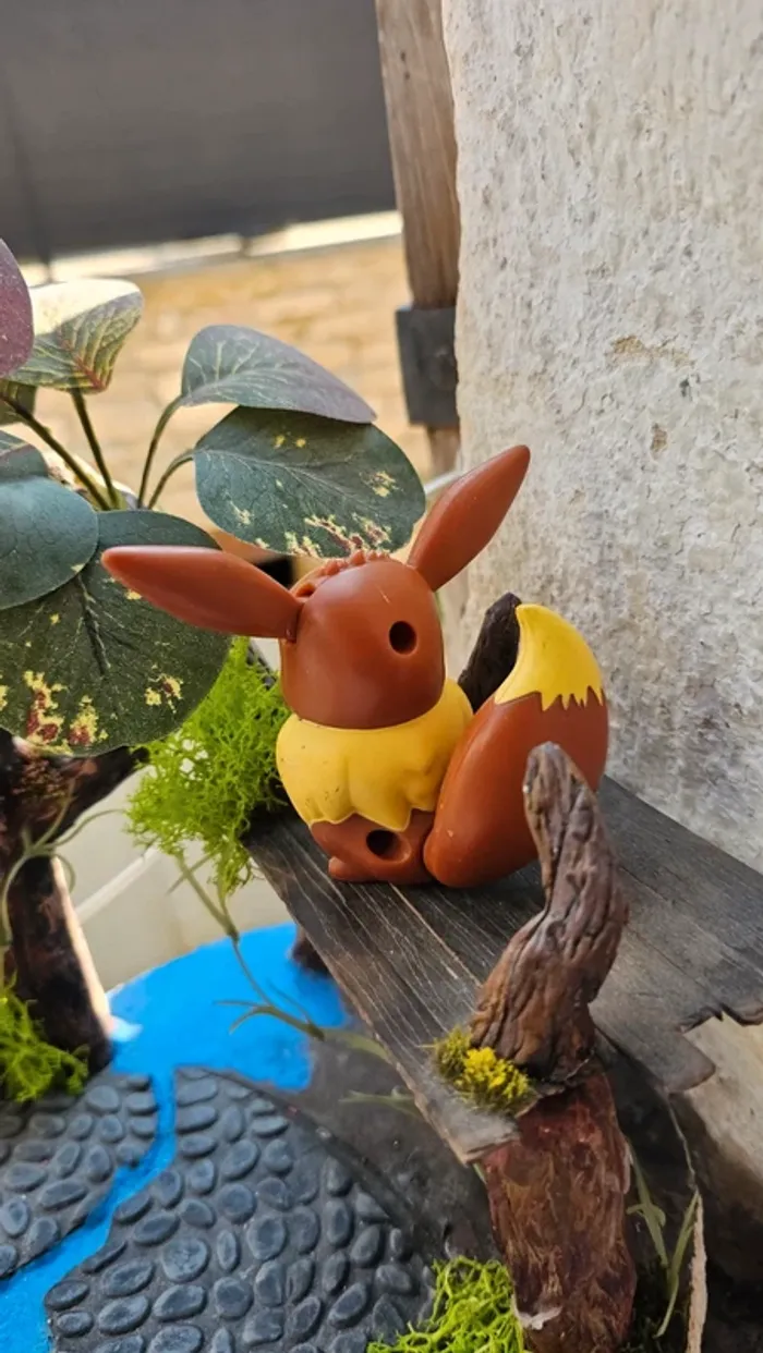 Super figurine Pokemon Nintendo Évoli macdo - photo numéro 3