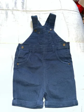 Salopette bleu marine