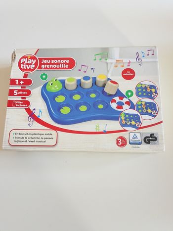 Jeu sonore grenouille playtive complet fonctionne sans notice