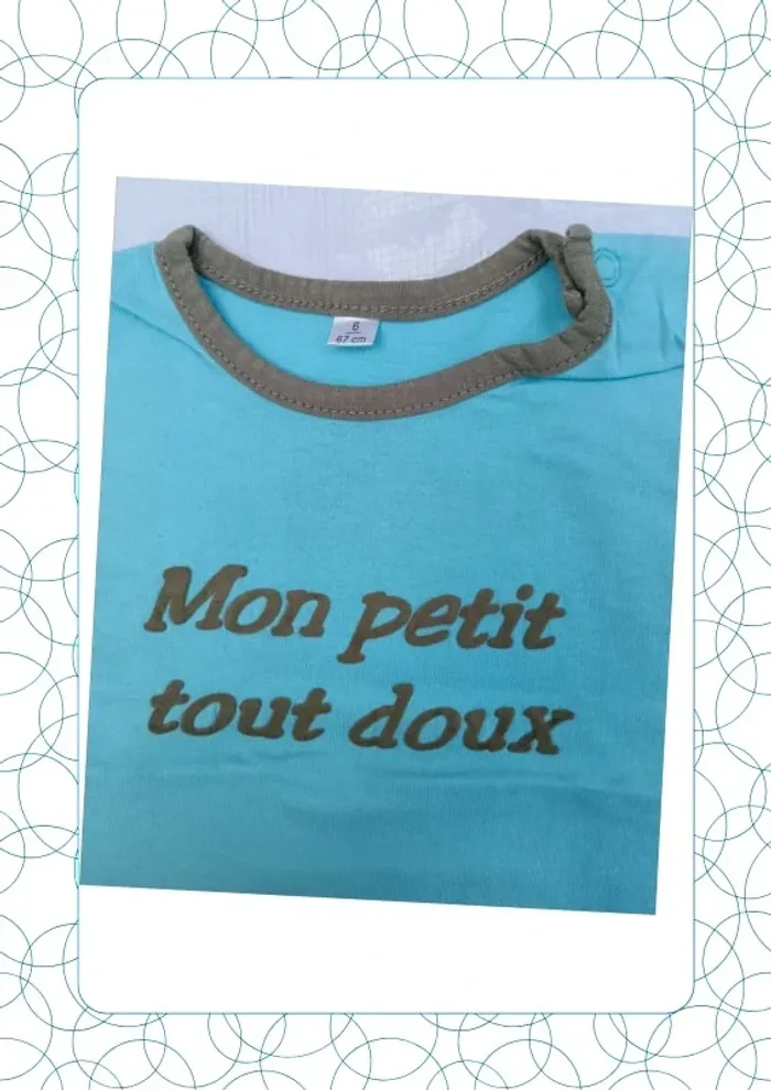 Tee shirt sans manche 6 mois - photo numéro 2