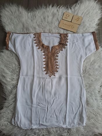 Robe traditionnelle/ djellaba 2ans mixte