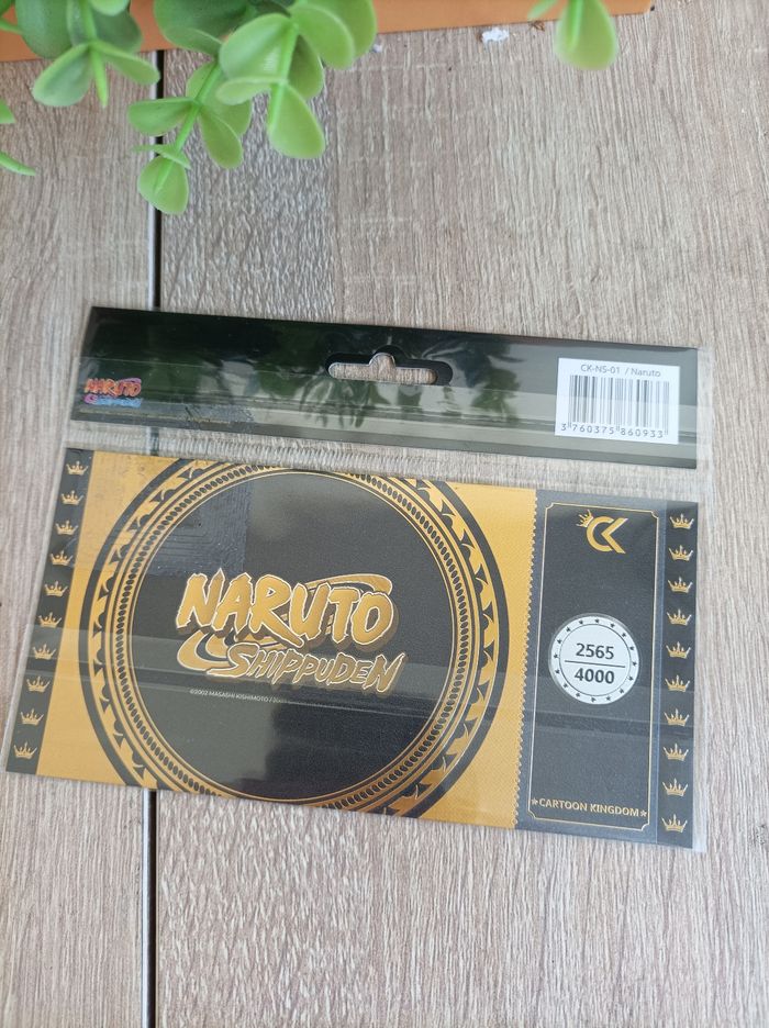 Black ticket Naruto Uzumaki Shippuden cartoon kingdom - photo numéro 3