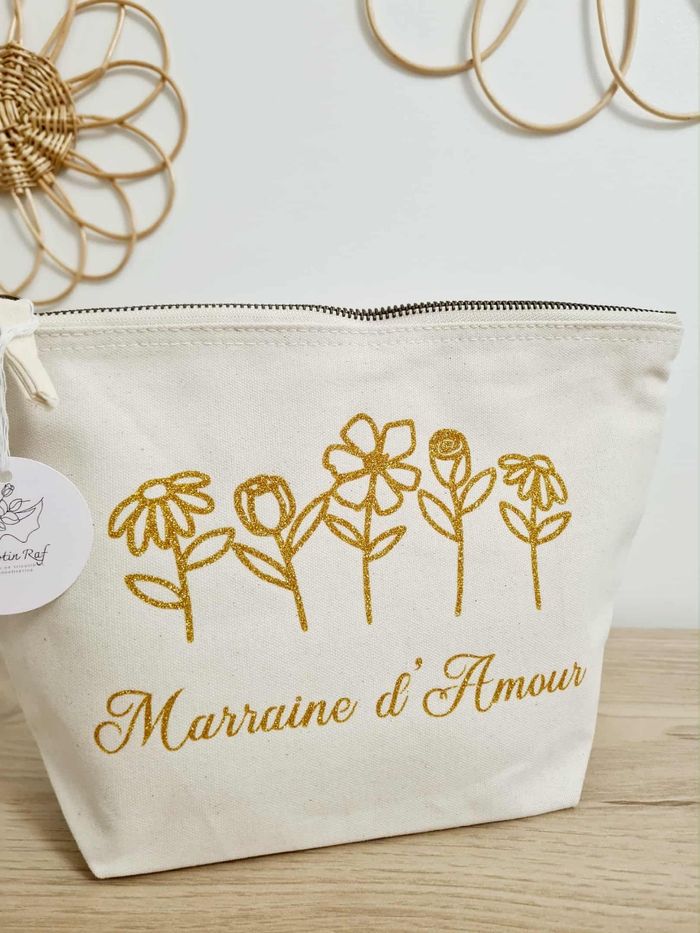 Cabas  et pochette personnalisés - photo numéro 2