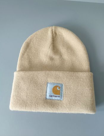 Bonnet Carhartt beige NEUF Taille unique