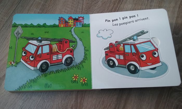 livre puzzle véhicules pour enfant - photo numéro 5