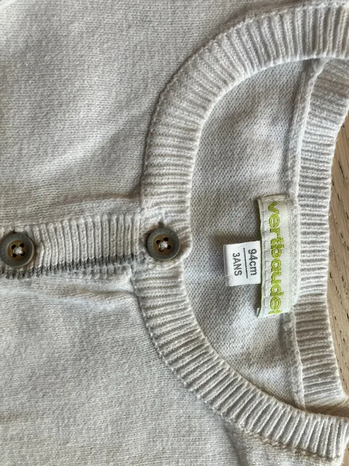 Lot vêtements été jupe/haut a bretelles + gilet 3 ans Vertbaudet - photo numéro 14