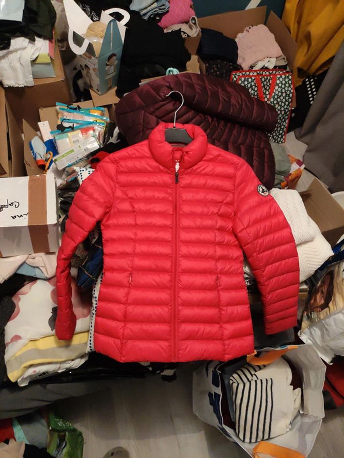 Doudoune Jott cha rose XS col simple - photo numéro 2