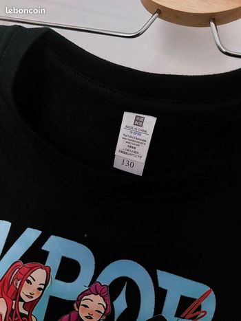 T-shirt Kpop Demon Hunters 8 ans