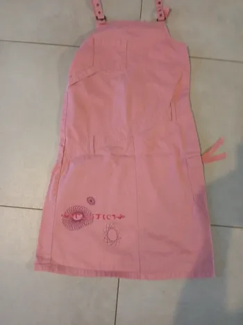Robe rose 10 ans