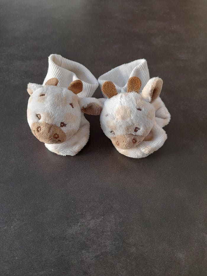 Chaussons hochet 0-3 mois