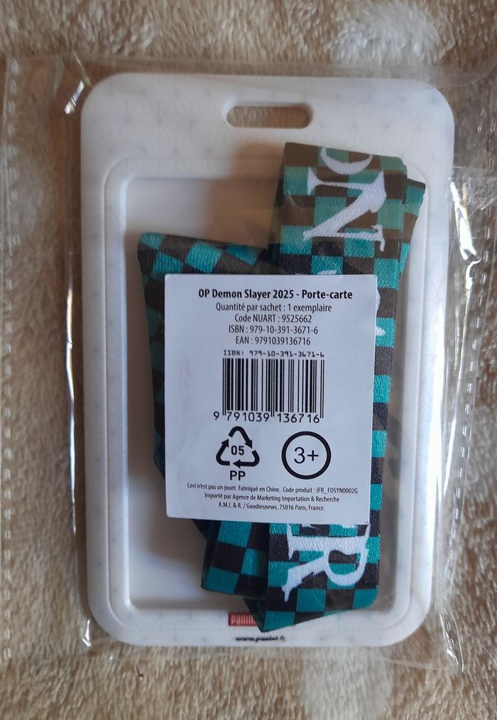 Porte carte Demon Slayer 2025 - photo numéro 2