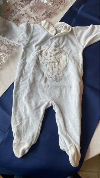 Pyjama velours 6mois